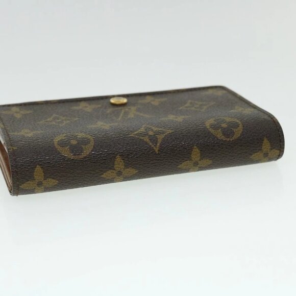 LOUIS VUITTON Monogram Porte Monnaie Billets Tresor Wallet M61730 LV Auth 52460 - Picture 6 of 15